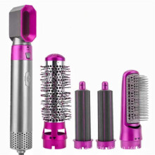 Air Styler – profesjonalna wielofunkcyjna suszarka do włosów 5 w 1 (YJD) CZERWONA