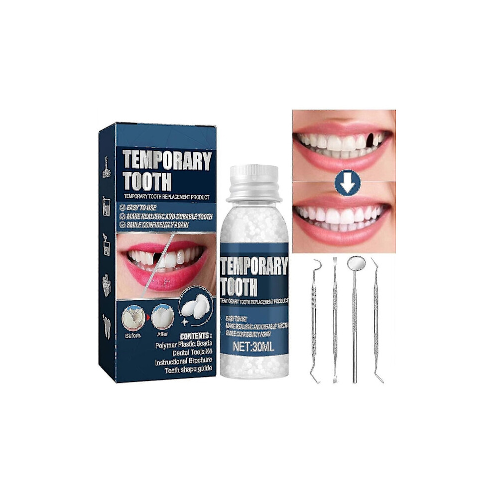 Tooth Repair Kit - Temporary tooth filling, replacement for missing or broken teeth