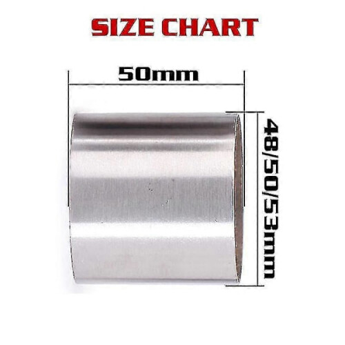 48mm50mm53mm Σιγαστήρας εξάτμισης μοτοσικλέτας Καταλύτης DB Killer Σιγαστήρας θορύβου 1