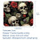 Mouse Pad Halloween Skulls με αντιολισθητική βάση από καουτσούκ, τετράγωνο gaming pad 8,3'' x 9,8'' για 5