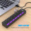 Lifetechs 7-Port USB2.0 Hub, Διαχωριστής υψηλής ταχύτητας γενικής χρήσης με διακόπτη, Χωρίς 1