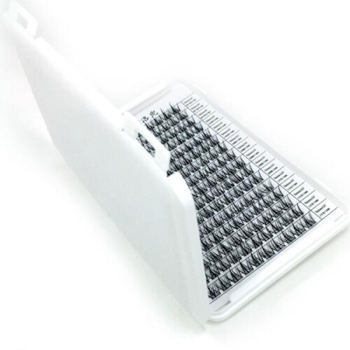 320 clusters individual eyelashes 3D 10MM 10MM 10mm 2