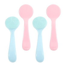 4 buc perie de spălare a feței din silicon, exfoliant pentru curățarea feței