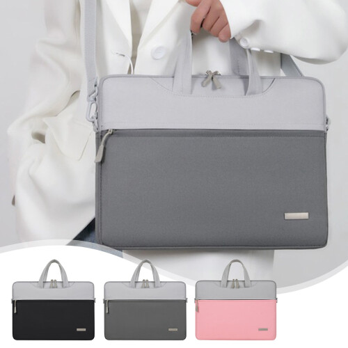 Bolsa para laptop de 15,6 polegadas, à prova d'água e resistente a arranhões, com vários compartimentos, compatível com decorações de Natal