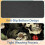 Mouse Pad Halloween Skulls με αντιολισθητική βάση από καουτσούκ, τετράγωνο gaming pad 8,3'' x 9,8'' για 4