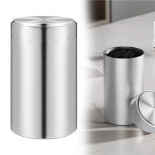 Saldi! Barattolo in alluminio Giyblacko, contenitore multiuso ermetico in metallo per tè, caffè, viaggi, casa e cucina.