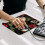 Mouse Pad Halloween Skulls με αντιολισθητική βάση από καουτσούκ, τετράγωνο gaming pad 8,3'' x 9,8'' για 7