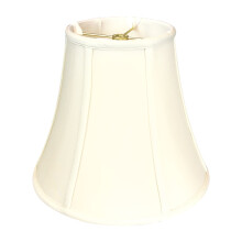Abażur Royal Designs True Bell Basic, z wycięciem w kształcie litery V, w skorupce jajka, 7" x 14" x 11,5"