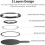 LEEYNEER3Pack συμβατό με iPhone13Pro Max (6,7") / συμβατό με iPhone13Pro (6,1") Προστατευτικό φακού 4