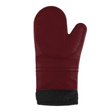 Gants anti-brûlure pour four à micro-ondes, isolation en silicone, résistants à la chaleur, 1 pièce, rouges.