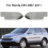 SUKIY για Honda για Crv2007-2012Δερμάτινα πάνελ μπροστινών θυρών, καλύμματα υποβραχιόνιου 2 2