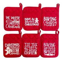 Kit de cuisson pour cocottes de Noël - Support de cuisson pour cocottes de Noël - Manique pour cocottes de Noël - Cuisine F
