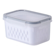 Recipientes para frutas e legumes Ruhiku GW para geladeira, compatíveis com frutas, verduras, saladas, frutas vermelhas, alface, legumes e carnes.