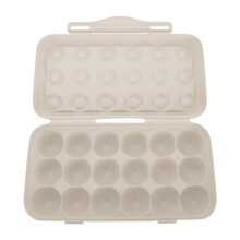 Caja para huevos Mizh Household, organizador de huevos resistente al desgaste, práctico estuche para huevos, accesorio para huevos