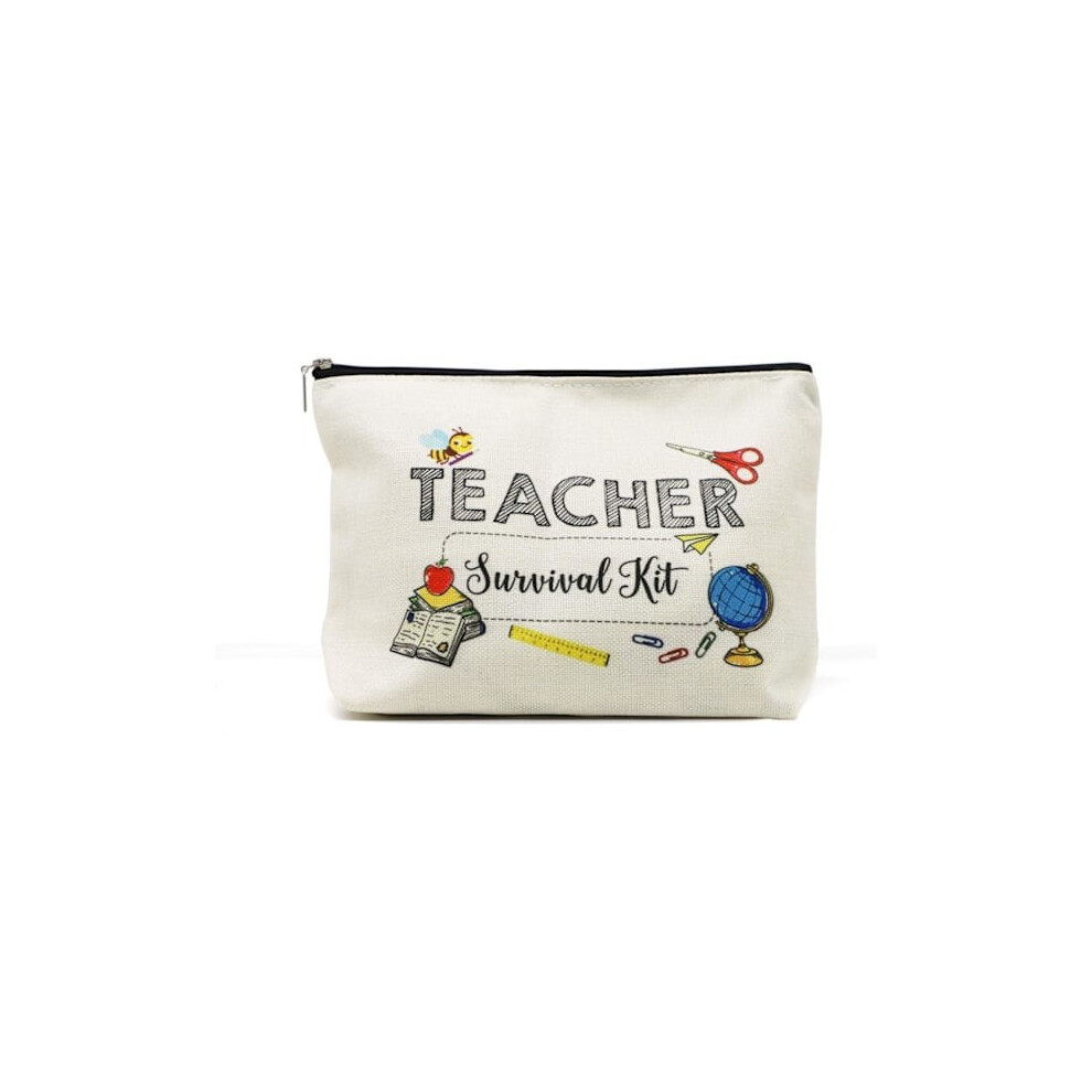 Teacher gift, teacher survival kit, classroom supplies, makeup bag, pencil case, preschool, high school, colleagues, birthday gifts Bi Bee