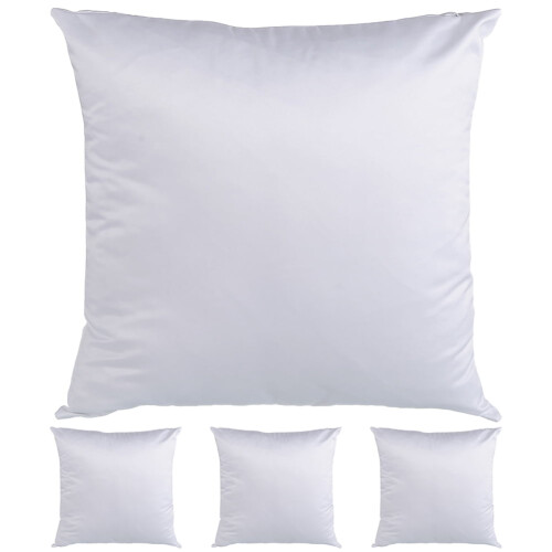 Qiysamall4Pcs Μαξιλαροθήκες Εξάχνωσης Λευκά Καλύμματα Μαξιλαριών Κενά Καλύμματα
