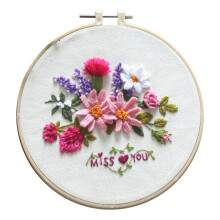 YiFudd Stitch Tools And Beginner Embroidery Kits For Adults And Children