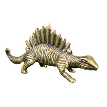Mini dinoszaurusz dekoráció réz szobor kézműves réz dinoszaurusz dísz réz dinoszaurusz dísz