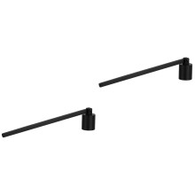 Candle Tool 2 Pc Metal Candlesnuffer Flame Stand Extinguisher Gift Accessory Appreciation Wick Cover*1