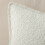 Phantoscope Terry Throw Pillow Square Decorative Pillow, 20"x 20", Off White, 1 Pack 2