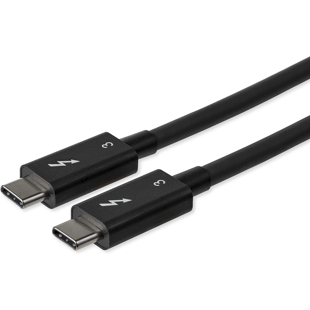 0.8M/2.7Ft Thunderbolt 3 To Thunderbolt 3 Cable - 40Gbps - Certified Tb3 - Usb C Compatible - Active - 9110895219478