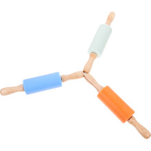 6 Pcs Pastry Rolling Pin Rolling Pin for Baking Non-stick Rolling Pin Non Stick Wooden Child