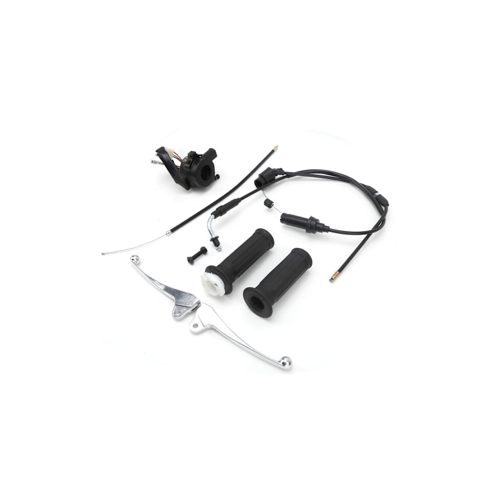 Throttle Cable Brake Lever Ignition Key Set Fits For Yamaha Yzinger 50/Peewee Pw50 9071309718447