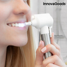 Teeth polishing with teeth whitening