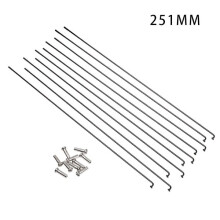 10 pcs Bicycle Spokes Mountain Road Bikes 251MM 251MM