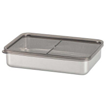 Boîtes à bacon de 765 g avec couvercles hermétiques, en acier inoxydable 304, pour la conservation de la charcuterie, empilables et adaptées au