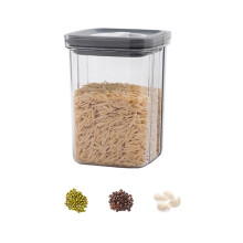 Boîte de conservation Xetio 1300 ml pour riz, sans BPA, résistante à l'humidité, pour flocons d'avoine, farine, céréales - Idéale pour