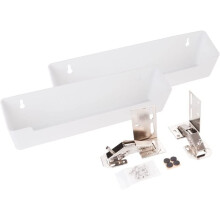 Wide Sink Tipout Tray Pack, White