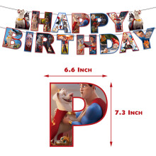 Kit de décoration pour fête d'animaux : bannières, décorations pour gâteaux, ballons et décorations tourbillonnantes