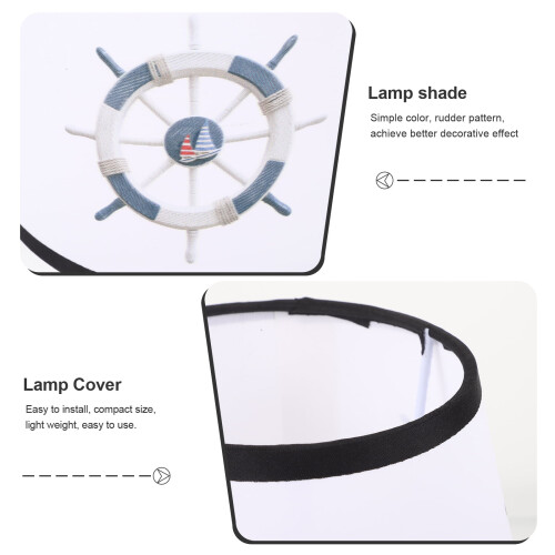 Eease Delicate Lamp Cover Desk Light Shade Ανταλλακτικό Υφασμάτινο Επιτραπέζιο Φωτιστικό Αμπαζούρ 1