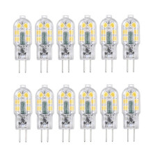 Ampoules LED Tomshine G4, lot de 12, blanc chaud