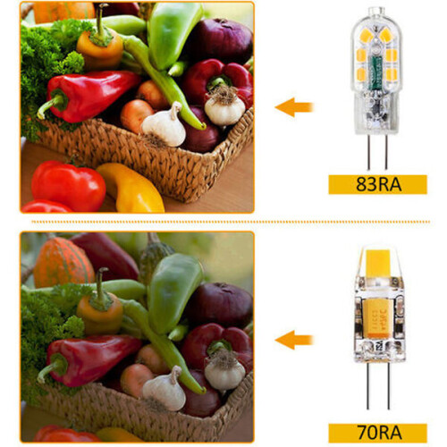 Ampoules LED Tomshine G4, lot de 12, blanc chaud 2