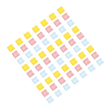 Mosaic Tiles Irregular Glass Pieces 300Pcs Vibrant Colors Craft Decorative Materials