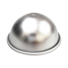 Moule Xeyise en alliage d'aluminium demi-cercle amovible et facile à nettoyer, idéal pour la cuisson de gâteaux mousse.