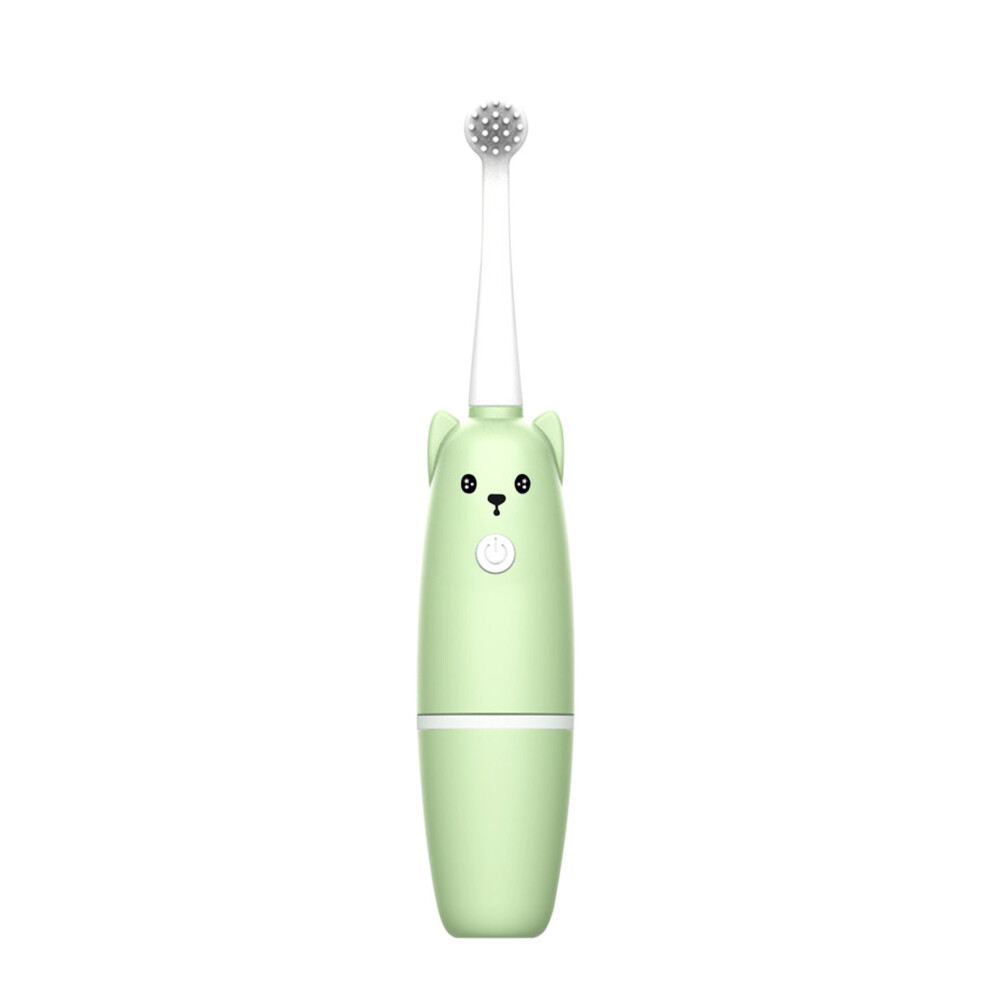 YgkuHd Portable Toothbrush Electric Tooth-Brush For Child With 1 Replacement Travel Smart Whitening Cleaning Electronic