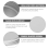 6 Sets Biscuit Mold Chocolate Cookie Needle Korean Molds Umbrella Shape Biscuits Cutters Baking 6