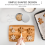 6 Sets Biscuit Mold Chocolate Cookie Needle Korean Molds Umbrella Shape Biscuits Cutters Baking 3