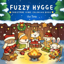 Coloring Book for Adults and Teens with Super Cute Animal Characters with Simple and Easy Patterns for Relaxation Paperback Item 26: 48 pieces