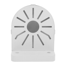 Staffa di montaggio a parete in plastica per telecamera di sicurezza, supporto per telecamera dome da 4,5 pollici
