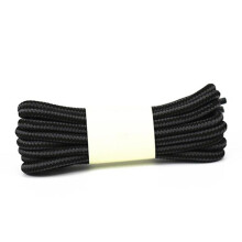Lacets vraiment durables0,7M/0,9M/1,2M/1,5M Gris foncé/Noir0,7M