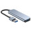 Tech-Protect 5-in-1 USB-A Hub USB-C / USB-A Grau 2