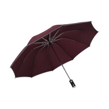 SKDOGDT Compact Golf Umbrella Travel Oversized Collapsible Auto Open Close Portable Strong Adult Umbrella Luxury Wooden Handle