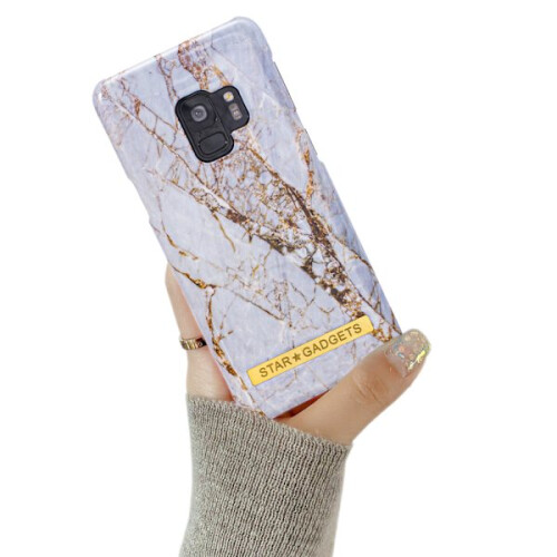 Συμβατό με Samsung Galaxy S9 - Θήκη / Προστασία / Μαύρο Μάρμαρο 2