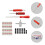 Hemoton 1 Set Valve Stem Removal Tool Valve Stem Extender Tire Stem Core Removal Tool 3