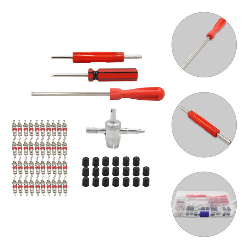 Hemoton 1 Set Valve Stem Removal Tool Valve Stem Extender Tire Stem Core Removal Tool 2