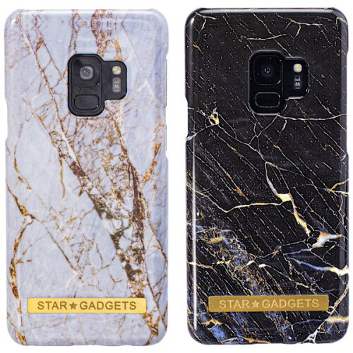 Συμβατό με Samsung Galaxy S9 - Θήκη / Προστασία / Μαύρο Μάρμαρο 1